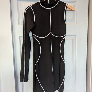 Maniere de Voir one-shoulder mini dress